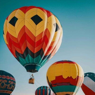 Voyage en montgolfière