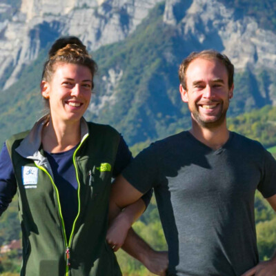 Belvédère : Solvey Forner et Bastien Clément, maraîchers bio