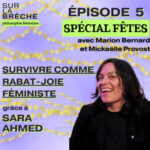 Survivre comme rabat-joie féministe grâce à Sara Ahmed