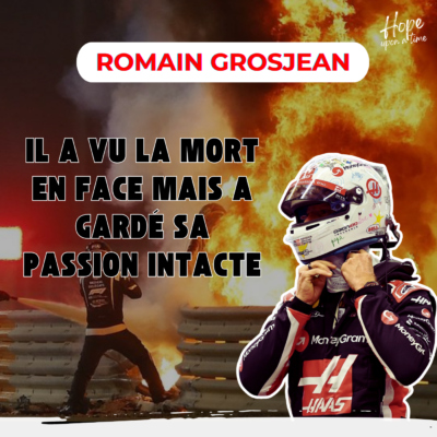 ROMAIN GROSJEAN:  Il a vu la mort en face mais a gardé sa passion intacte
