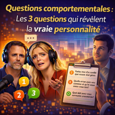 Questions comportementales : Les 3 questions qui révèlent la vraie personnalité.