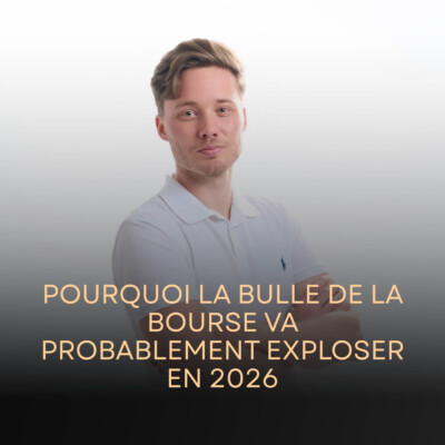 Pourquoi la bulle de la bourse va probablement EXPLOSER en 2026