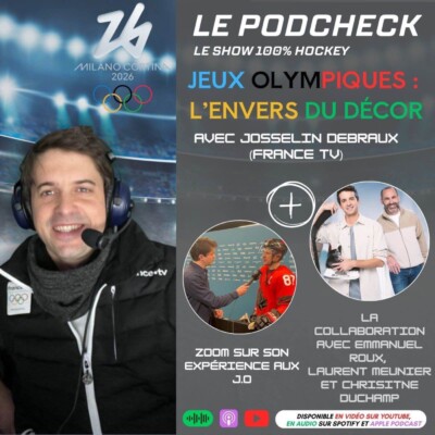Dans les coulisses des Jeux Olympiques avec Josselin Debraux (France TV)