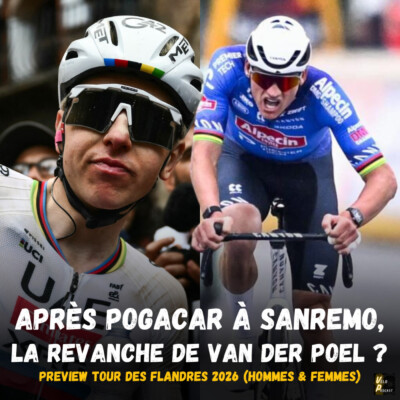 Vélo Podcast n°130 : Tour des Flandres 2026, la revanche de Van der Poel sur Pogacar ? Quid de Evenepoel ? Kopecky favorite avec PFP ?