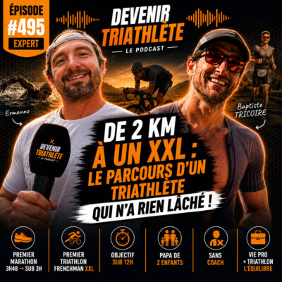 #495 Baptiste TRICOIRE : Il a commencé par 2 km en courant … puis il s’est inscrit directement sur un XXL