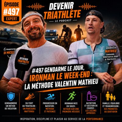 #497 Valentin MATHIEU : Gendarme le jour, Ironman le week-end : la méthode