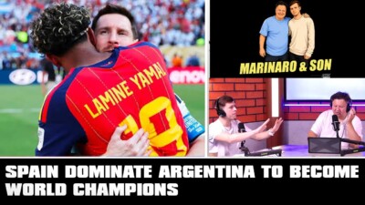 Spain Dominate Argentina to Become World Champions | Marinaro & Son July 20 2026