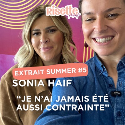 ［ EXTRAIT) “Je n’ai jamais été aussi contrainte que maintenant” — Sonia Haif