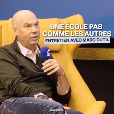102 – Une école pas comme les autres (Rencontre avec Marc Dutil)