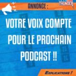 Annonce : Votre voix compte pour le prochain podcast !