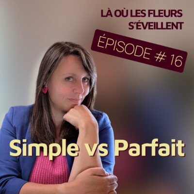 Épisode 16 – Et si je simplifiais plutôt que d’abandonner ?