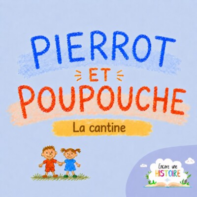 Pierrot et Poupouche à la cantine