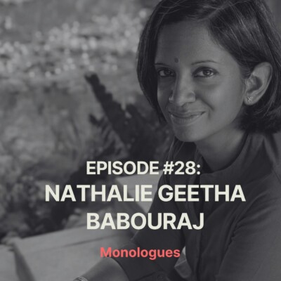 #28: « Ça ressemble assez bien au film Vice-Versa dans ma tête », avec Dr Nathalie Geetha Babouraj, médecin, autrice et réalisatrice