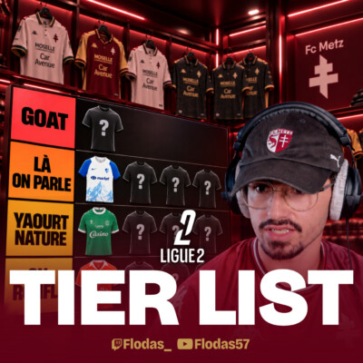 Quel est le plus beau maillot de Ligue 2 ? (Tier List)
