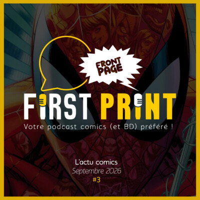 Front Page : l’actualité comics de septembre 2026 #3 (sur 3) !